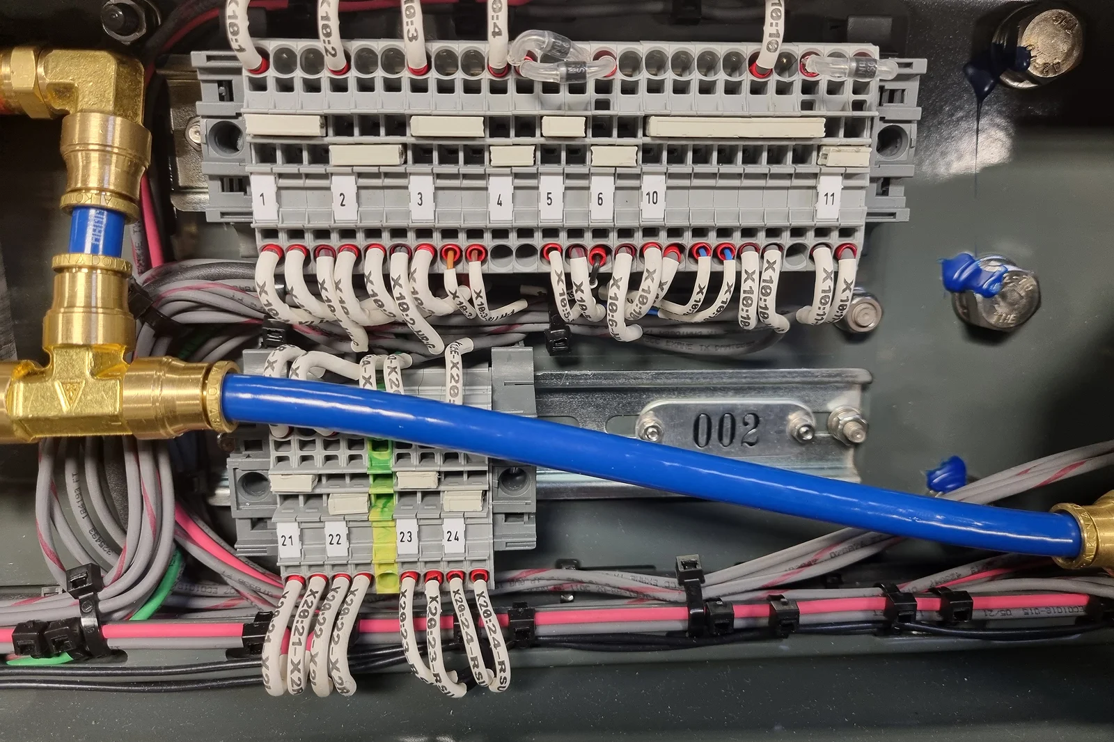 Wiring and electrical integration for rail systems